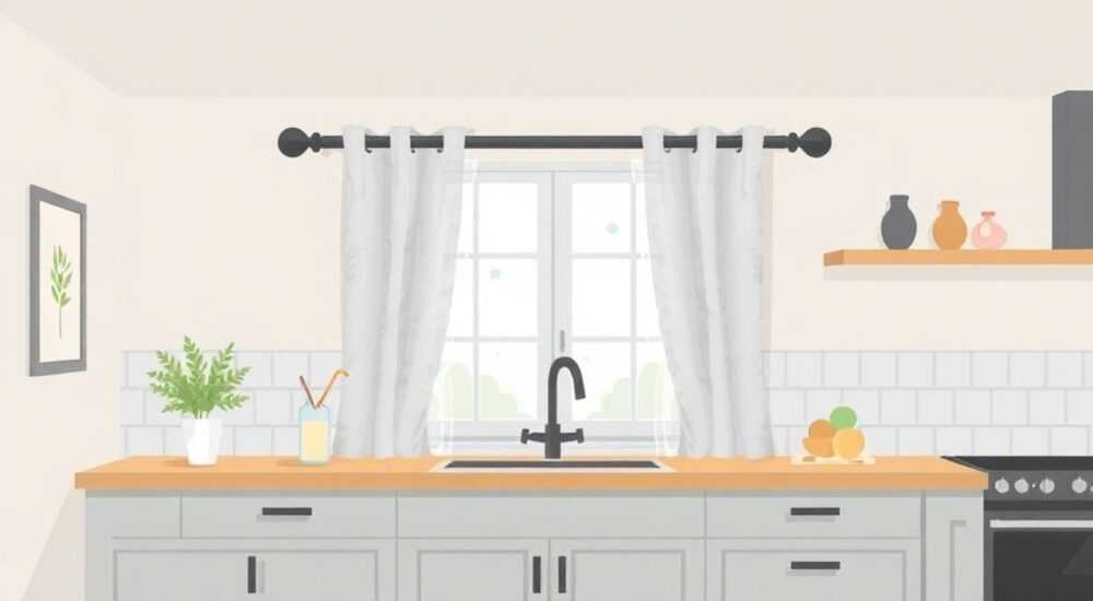 Как крепить кухонный карниз