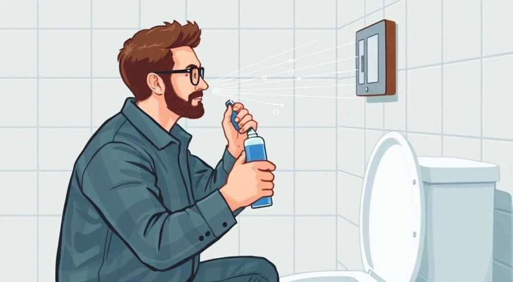 Как крепить освежитель для унитаза