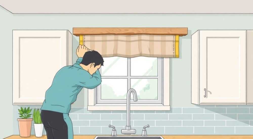 Как крепится нижний карниз к корпусу кухни
