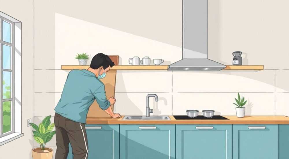 Как крепится стеновая панель для кухни на стену