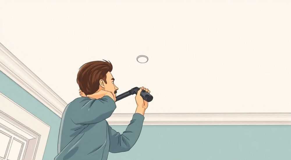 Как легко отрезать потолочный плинтус