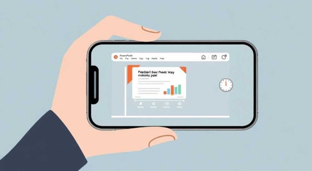 Как на айфоне сделать презентацию в powerpoint