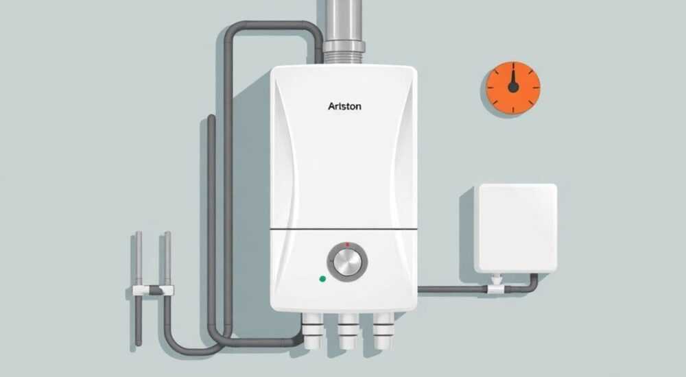 Как на газовом котле аристон отключить отопление