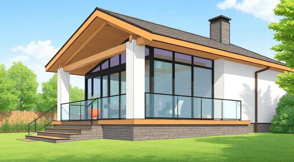 Как нарастить карниз у крыши