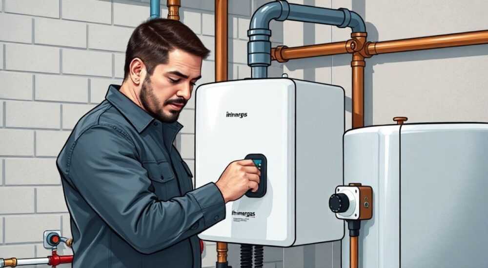 Как настроить котел иммергаз