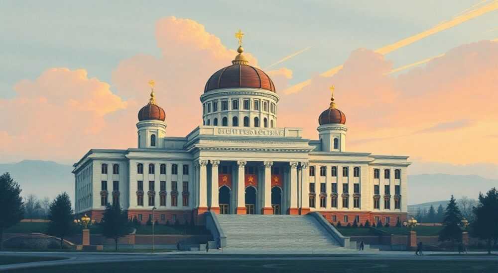 Как называется стиль советской архитектуры