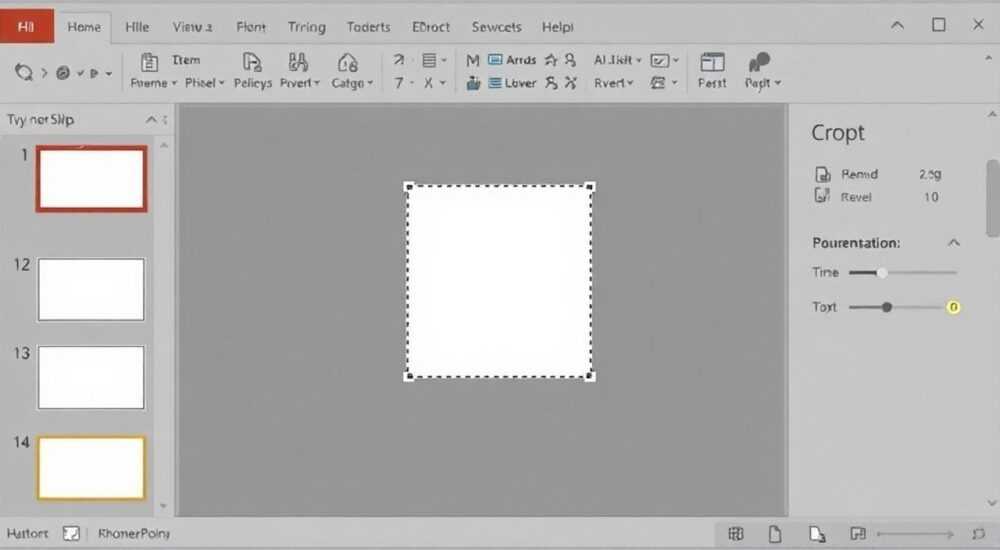 Как обрезать фото в презентации powerpoint