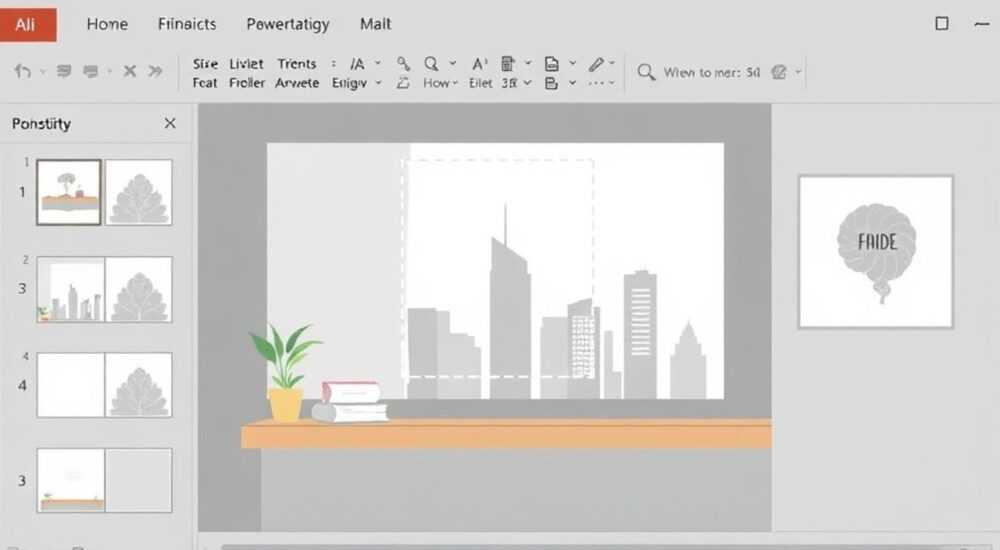 Как обрезать картинку в powerpoint по контуру