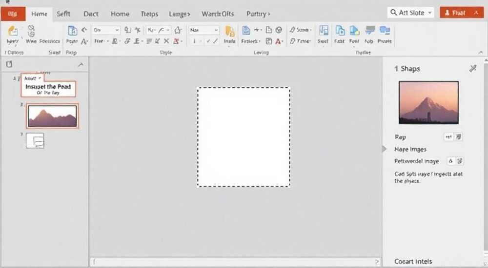 Как обрезать рисунок по фигуре в powerpoint