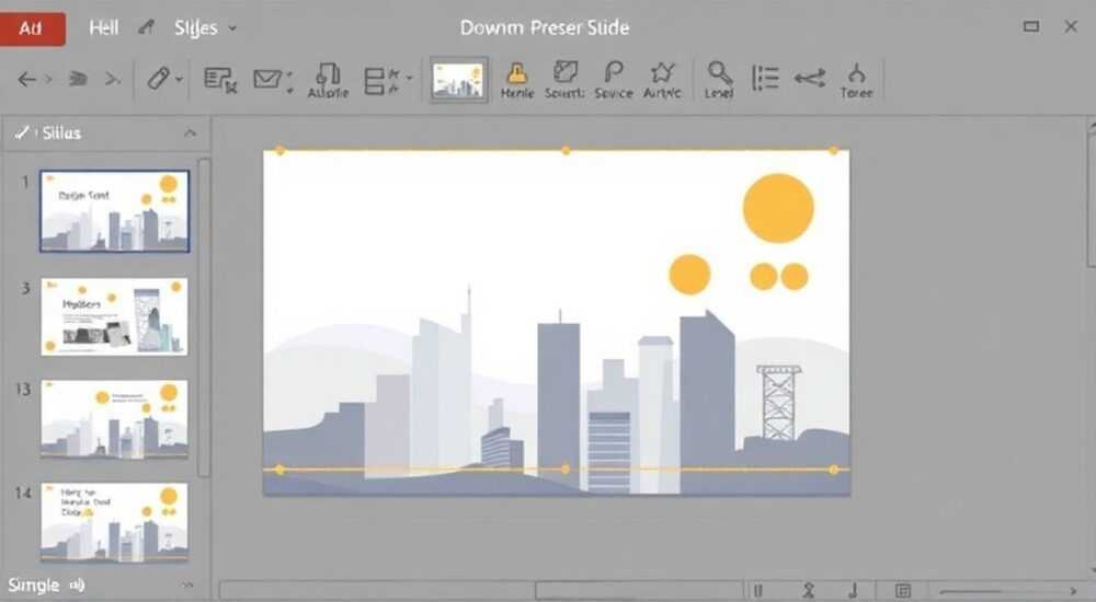 Как обрезать слайд в презентации powerpoint