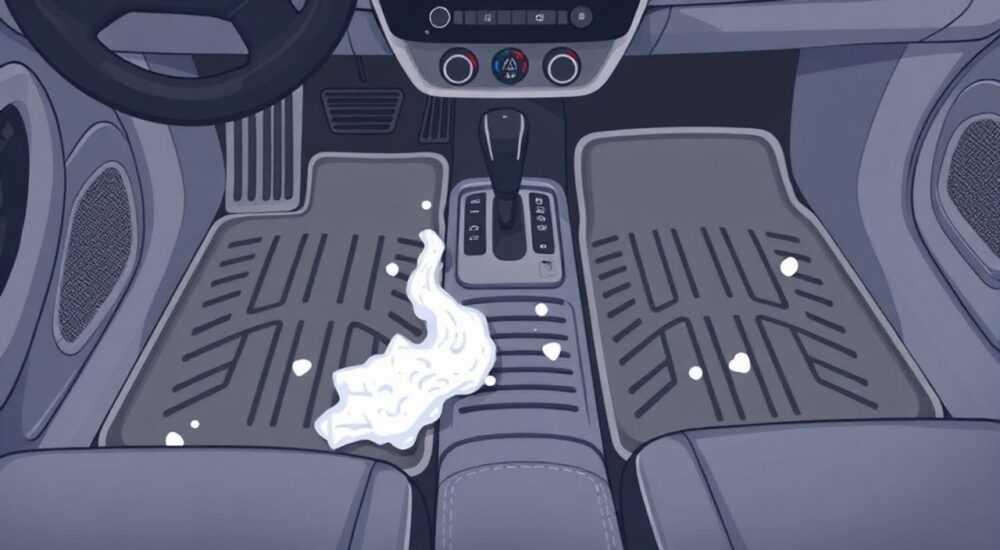 Как очистить напольное покрытие автомобиля