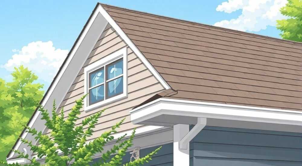 Как отделать сайдингом карниз крыши