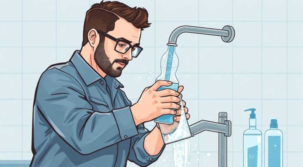 Как открутить фильтр грубой очистки на холодной воде