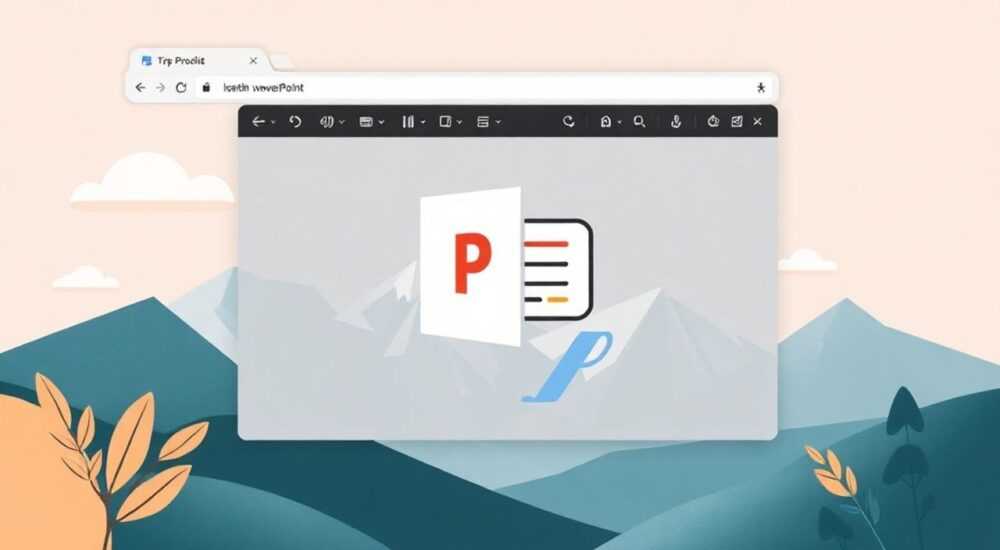 Как открыть powerpoint в браузере