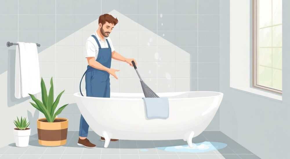 Как оттереть ванну