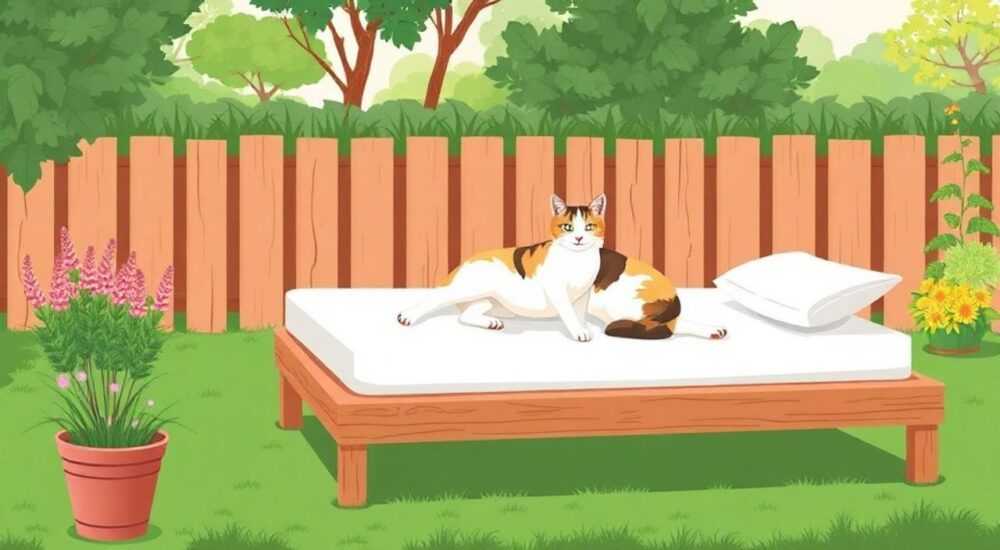 Как отучить котов от грядок
