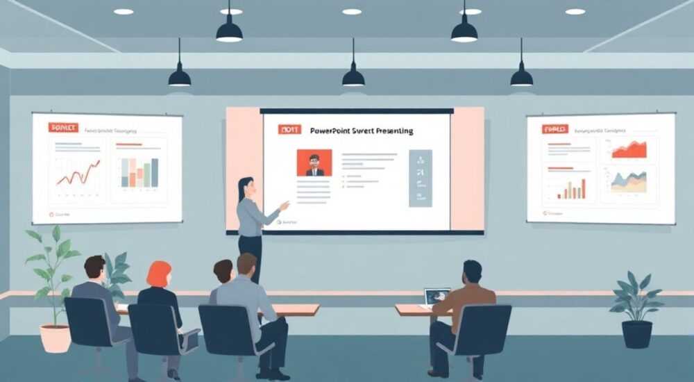 Как озвучить презентацию в повер поинте