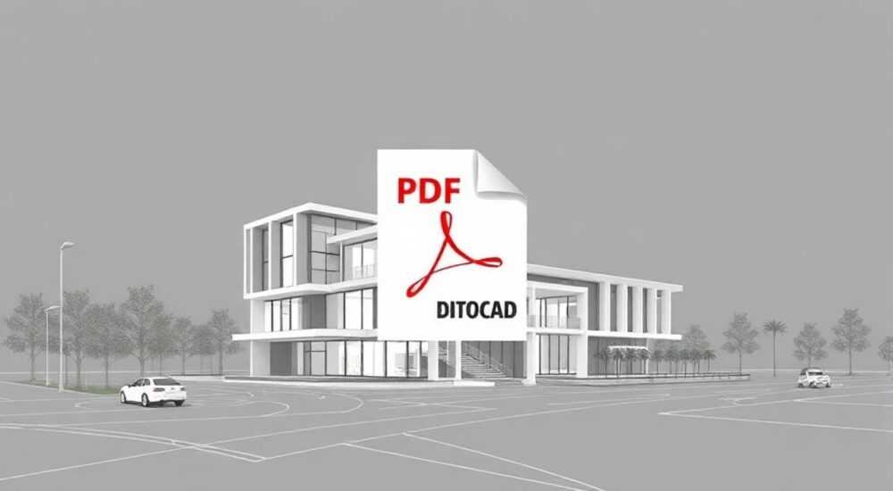 Как пдф перевести в dwg в автокаде