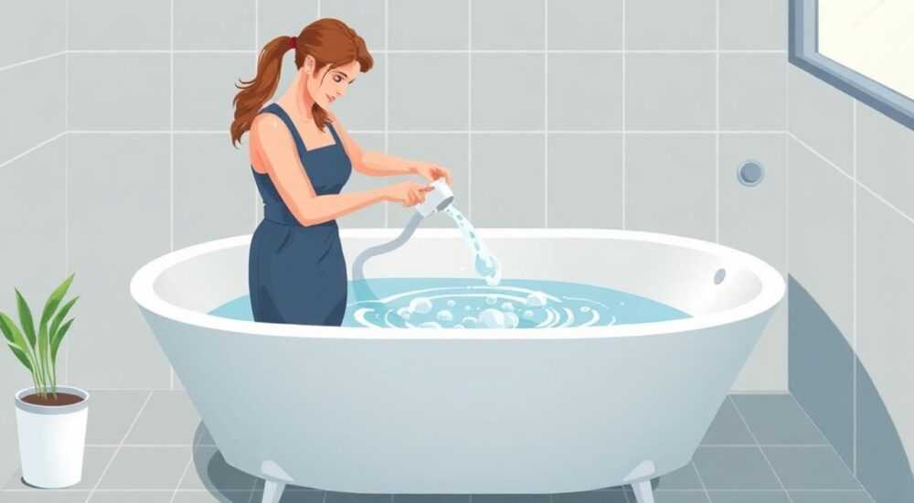 Как перекрыть воду в ванне