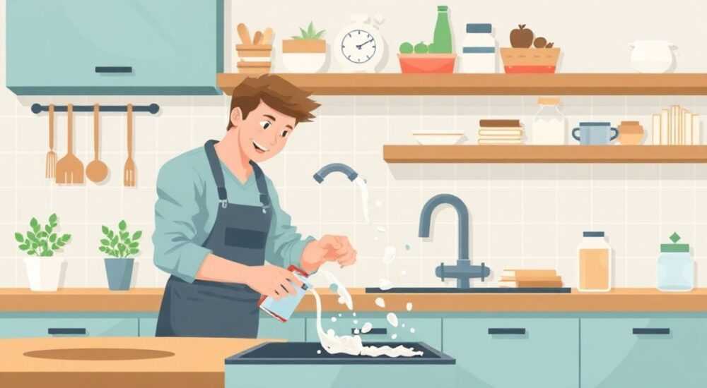 Как почистить сифон на кухне