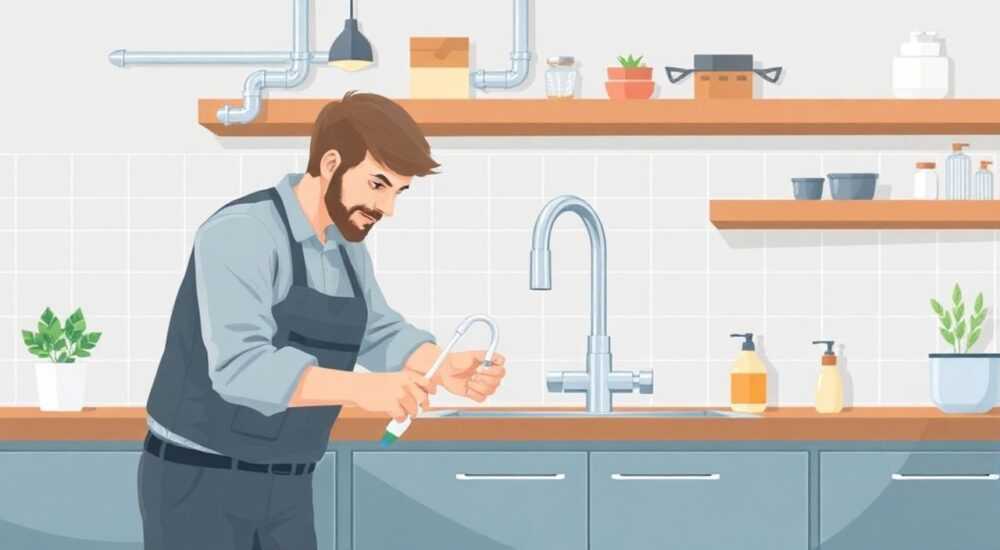 Как подключить подводку к смесителю на кухне