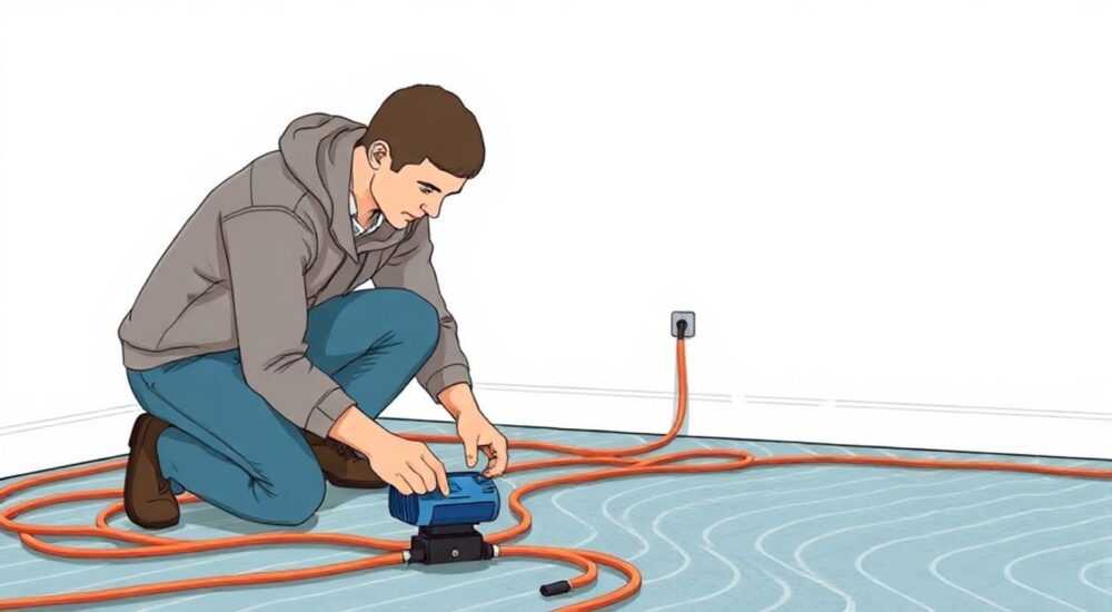 Как подключить водяной теплый пол к системе отопления в частном доме
