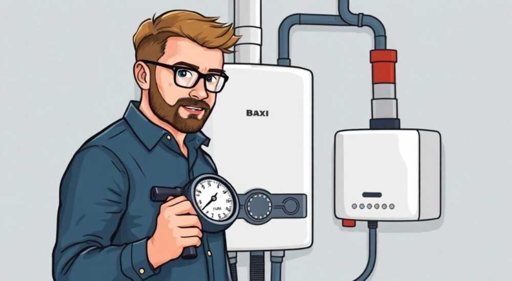 Как поднять давление котла baxi