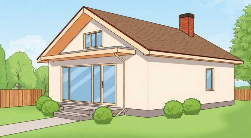 Как подшить карниз четырехскатной крыши
