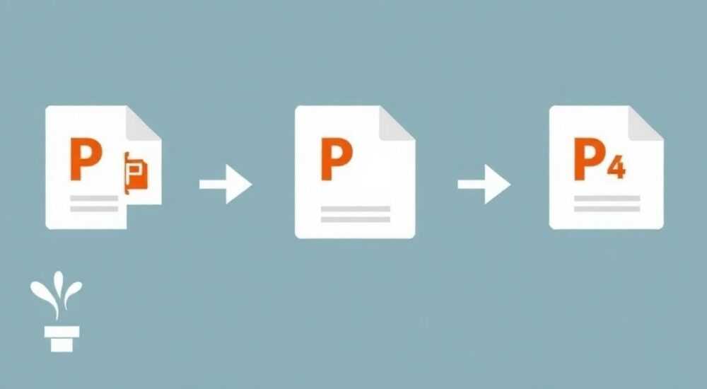 Как поменять формат powerpoint