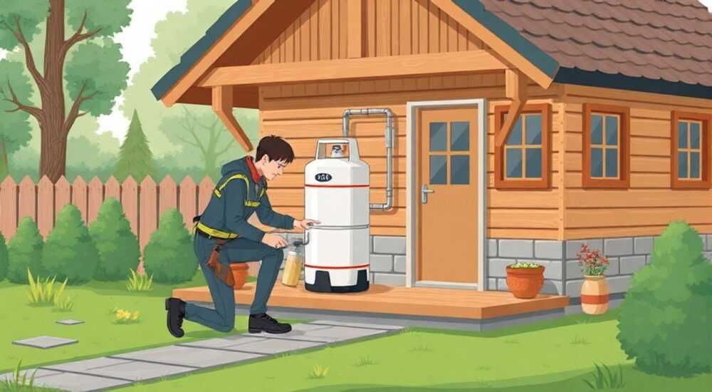Как поменять газовый баллон на даче пошаговая инструкция с фото для начинающих