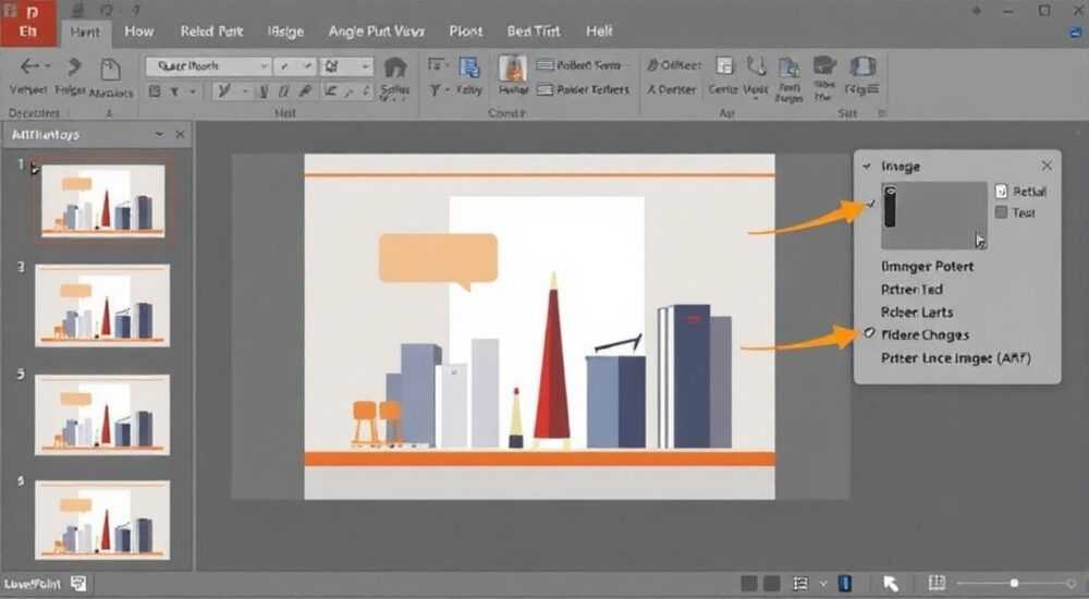 Как поменять картинку в презентации powerpoint