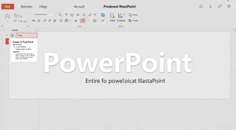 Как поменять шрифт во всей презентации powerpoint сразу