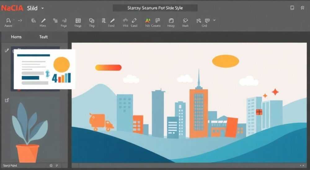 Как поменять стиль слайда в powerpoint