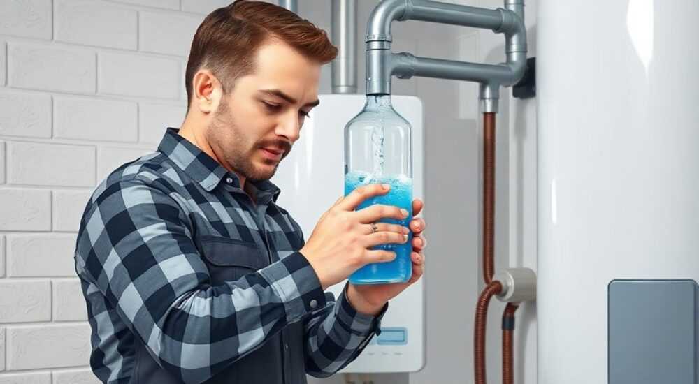 Как поменять воду в котле