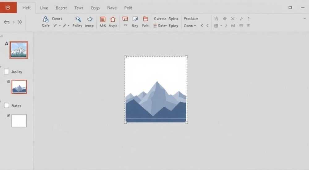 Как поместить картинку в фигуру в powerpoint