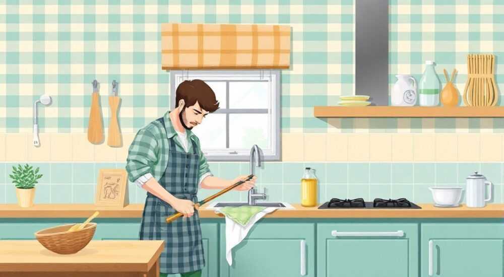 Как помыть флизелиновые обои на кухне от копоти и жира