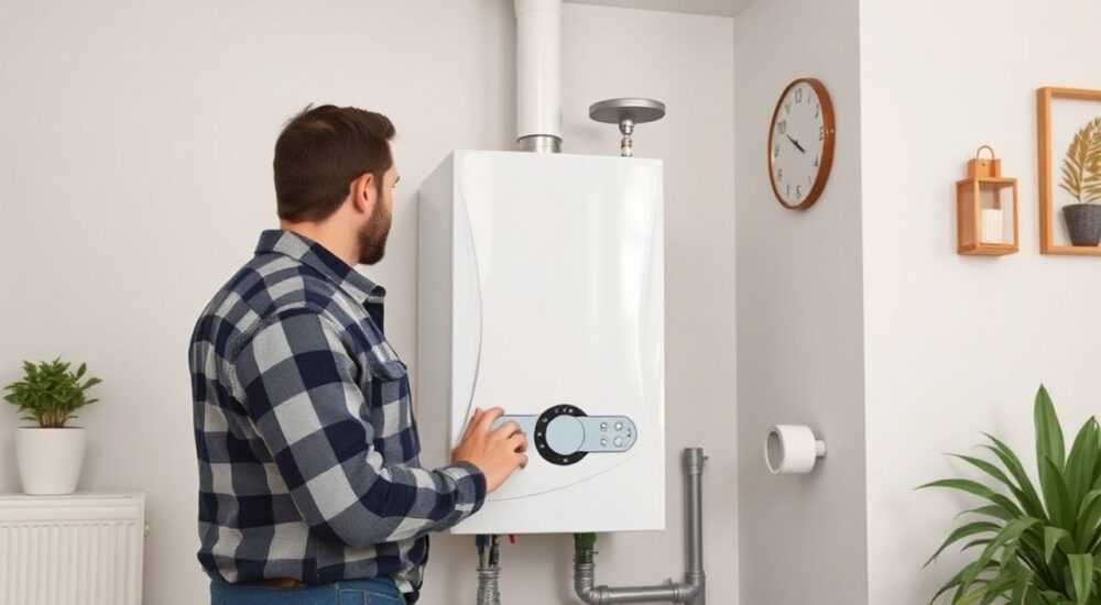 Как поставить котел в квартире