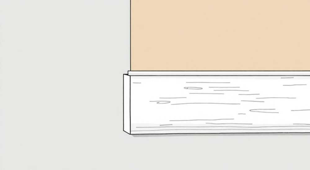 Как поставить уголок на плинтус напольный наружный
