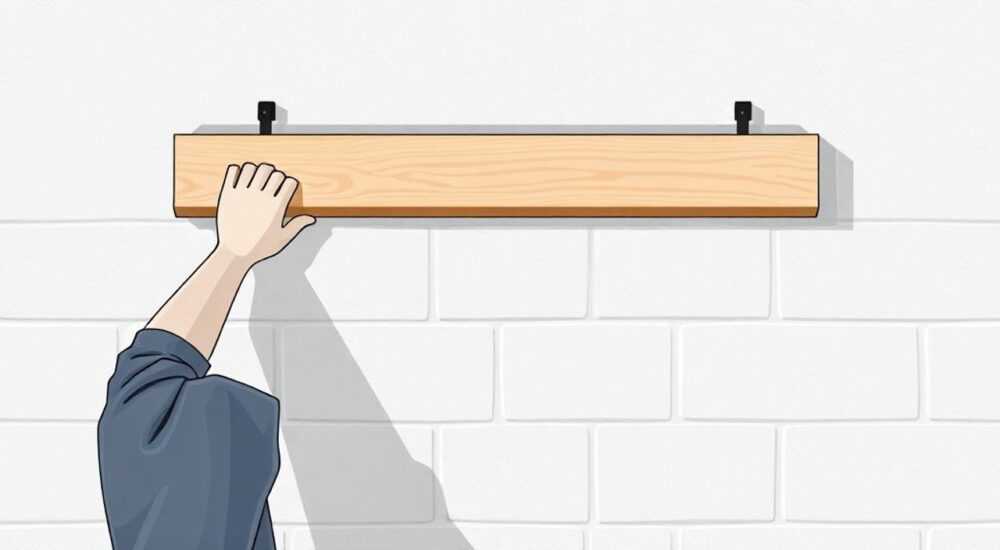 Как повесить карниз на газобетонной стене