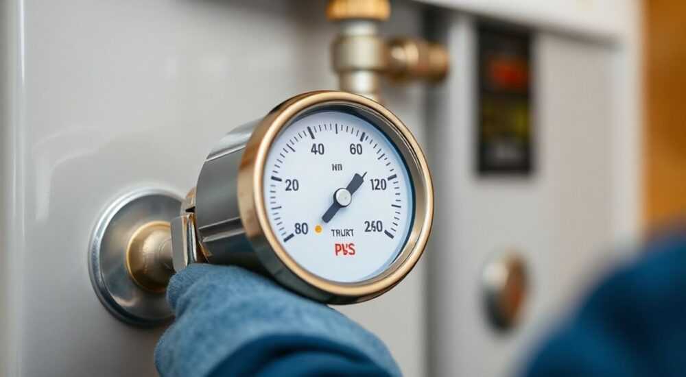 Как повысить давление в котле baxi