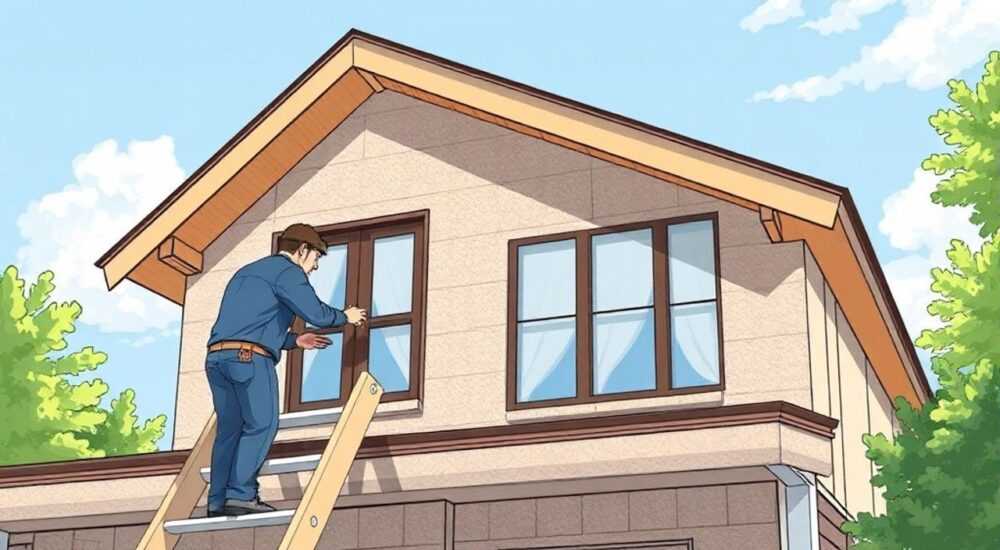 Как правильно сделать карниз фронтона