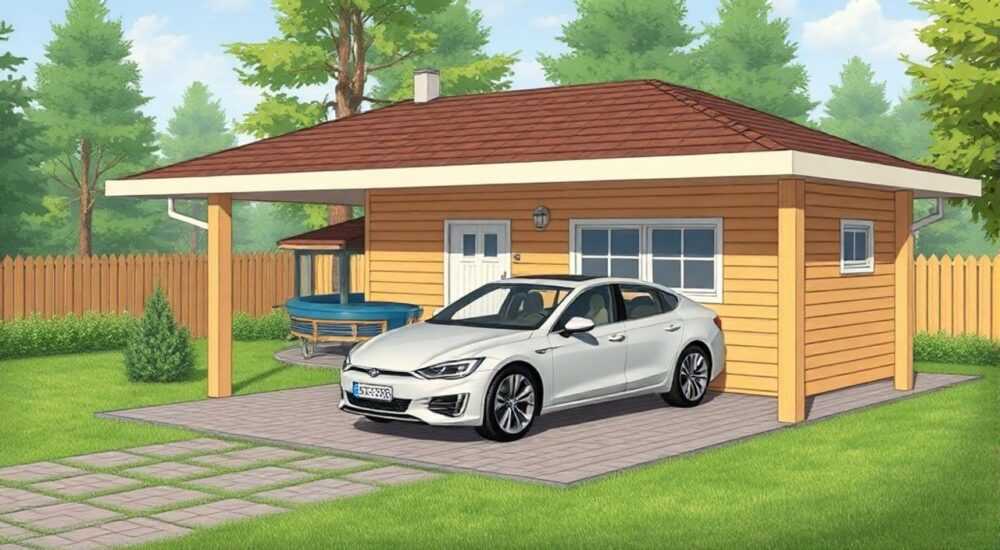 Как правильно сделать площадку под автомобиль на даче