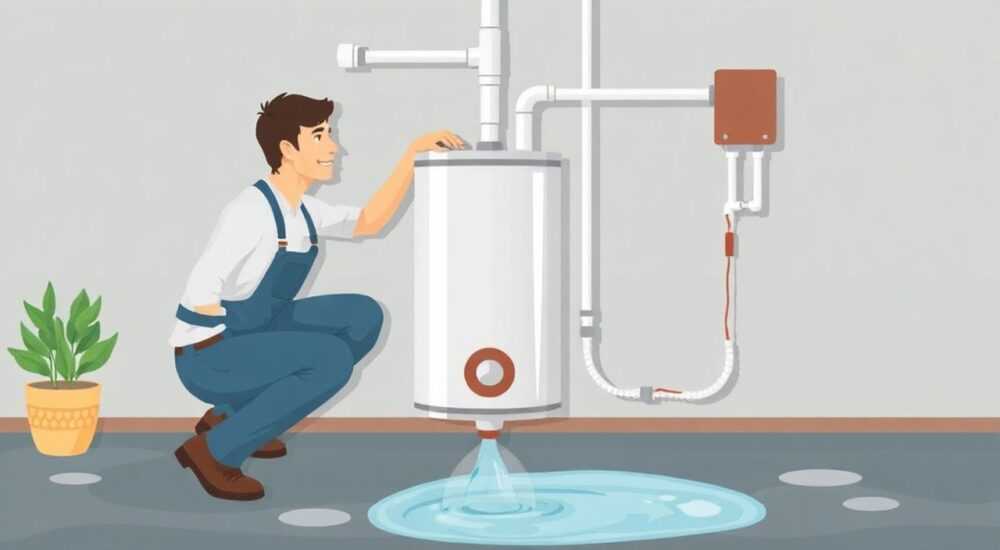 Как правильно слить с бойлера воду