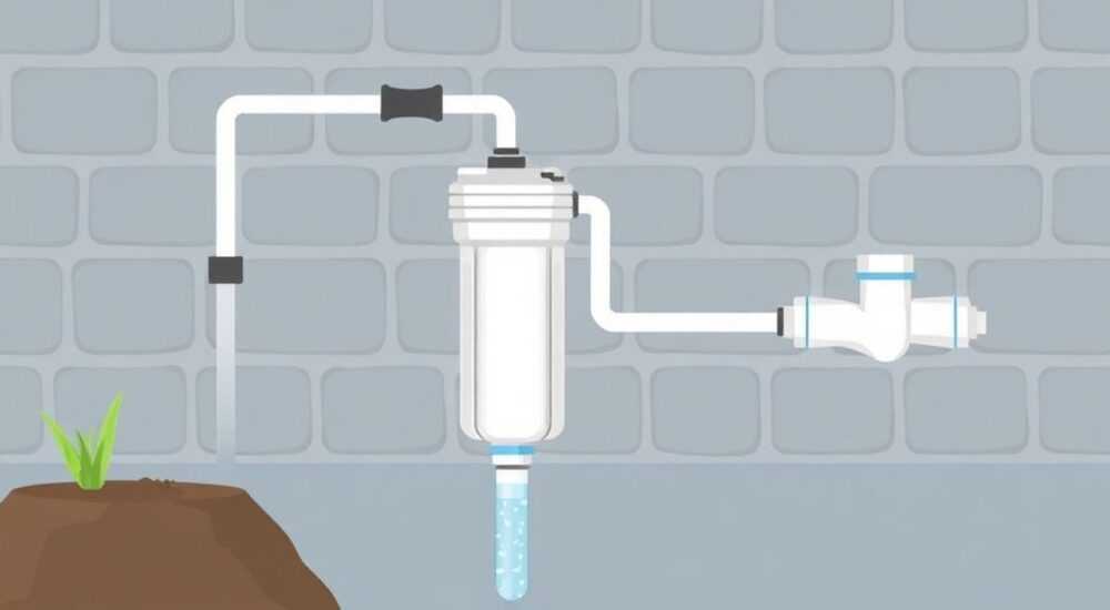 Как правильно установить фильтр грубой очистки воды перед счетчиком