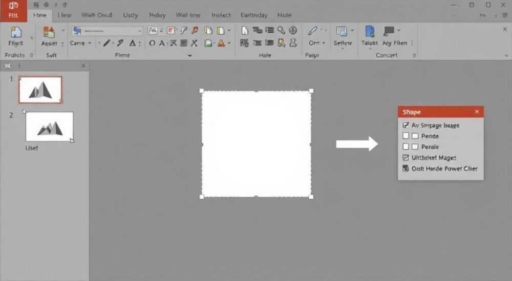 Как преобразовать картинку в фигуру в powerpoint