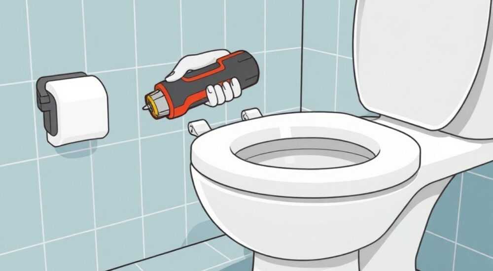 Как приклеить бордюрную ленту на унитаз
