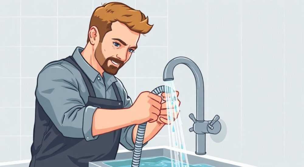 Как прикрутить гибкую подводку к смесителю