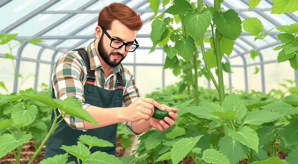 Как прищипывать огурцы в теплице пошаговое