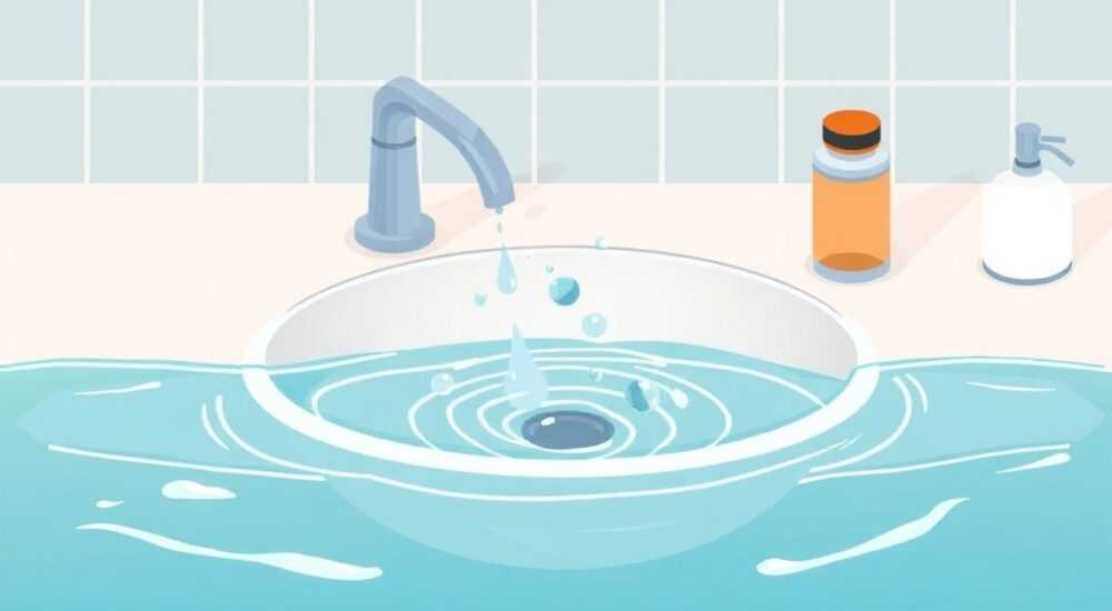 Как прочистить засор в раковине если вода не уходит