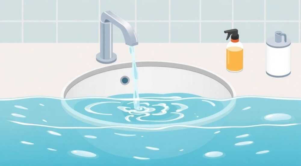 Как прочистить засор в раковине на кухне если вода стоит